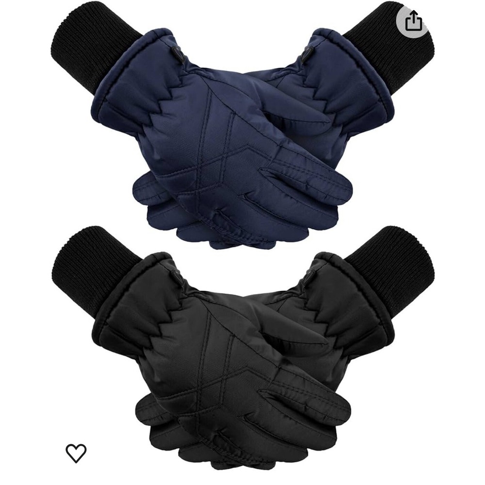 Kid Winter Waterproof Gloves Size 12-14 Boys